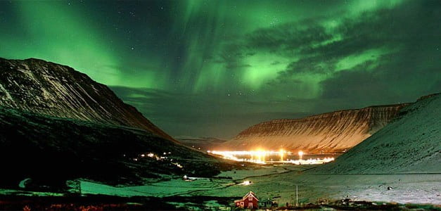 Islandia y Auroras Boreales